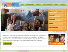 Tablet Screenshot of lacasaazulpv.com